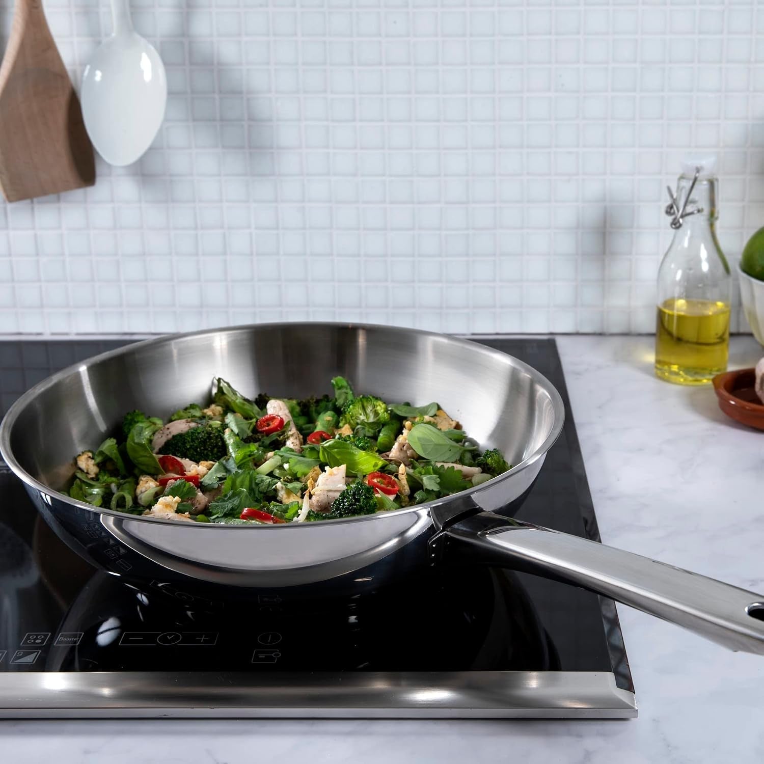 bright-stainless-steel-28-cm-wok-pan-stay-cool-handle-professional-cooking-18-10-stainless-steel-induction-oven-safe-up-to-230-c-roast-safe-dishwasher-safe-silver