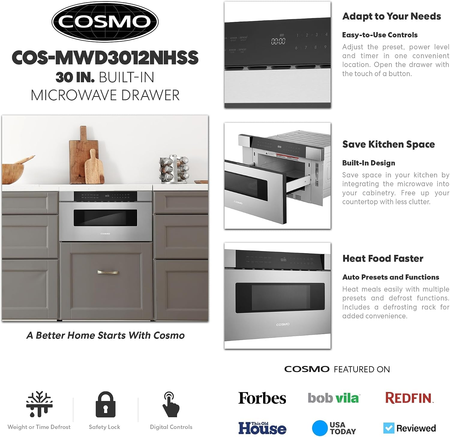 30-in-haven-coll-1-2-cu-ft-built-in-microwave-drawer-stainless-steel-cos-mwd3012nhss-automatic-presets-touch-controls-10-power-levels-1000w-defrost-functions-child-lock-function