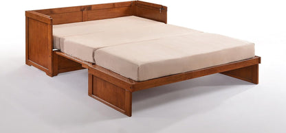 Furniture Murphy Cube Cabinet Bed (Cherry)6