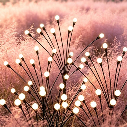 10 Packs Solar Garden Firefly Lights Outdoor1