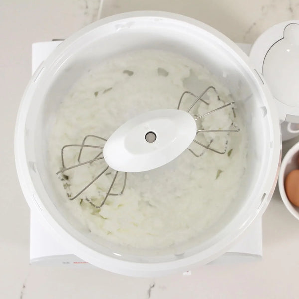 Bosch Universal plus Stand Mixer 500 Watt, 6.5 Quarts with Wire Whips, Dough Hook &  Dough Hook Extender Bundle7