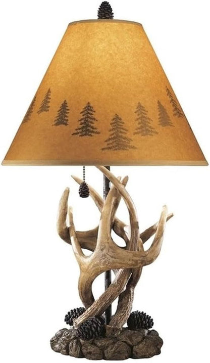 Signature Design by Ashley Derek Rustic Table Lamps, Living Room, Set of 27
