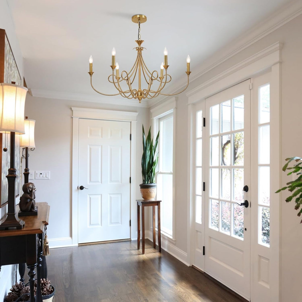 6-light-modern-chandelier-36-6-brass-candle-chandeliers-metal-gold-pendant-light-fixture-for-dining-room-living-room-kitchen-island-foyer-entryway-e12-base