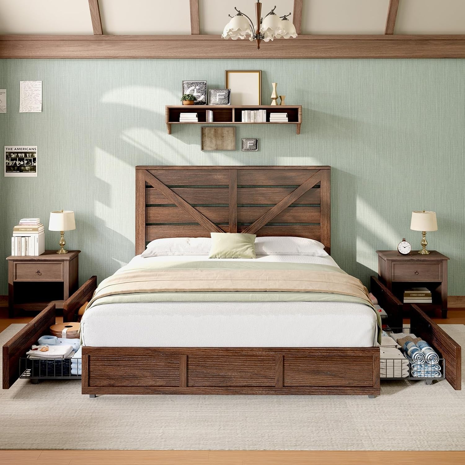 king-size-farmhouse-storage-bed-frame-with-headboard-4-drawers
