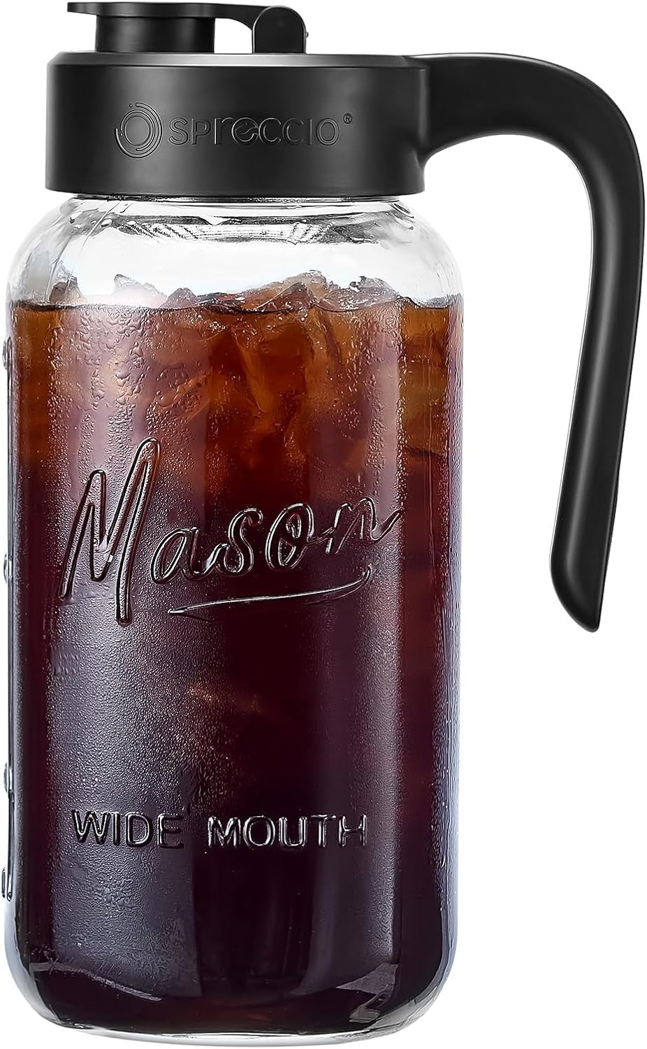 mason-jar-pitcher-64-oz-2-quart-glass-pitcher-with-lid-airtight-leak-proof-ergonomic-handle-pour-spout-lid-fridge-safe-for-sun-tea-iced-tea-cold-brew-lemonade-outside