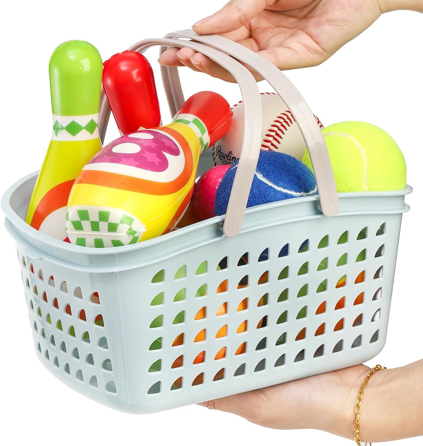 4-pack-shower-caddy-basket-portable-storage-basket-with-handle