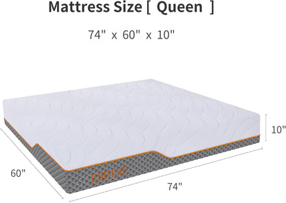 Short Queen RV Mattress - 10" RV Hybrid Mattress, Medium Feel, Breathable8