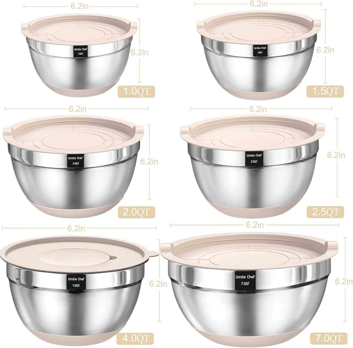 mixing-bowls-with-airtight-lids-set-26pcs-stainless-steel-khaki-bowls-with-grater-attachments-non-slip-bottoms-kitchen-gadgets-set-size-7-4-2-5-2-0-1-5-1qt-great-for-mixing-serving