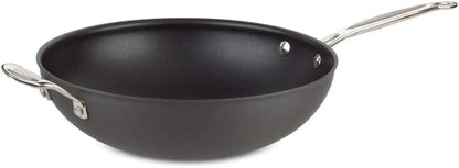 626-32H Chef'S Classic Nonstick Hard Anodized 12.5-Inch Stir Fry Pan, Black/Stainless Steel1