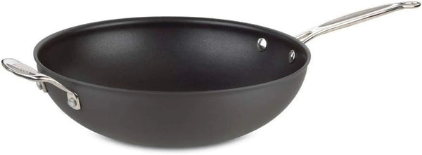 626-32H Chef'S Classic Nonstick Hard Anodized 12.5-Inch Stir Fry Pan, Black/Stainless Steel1