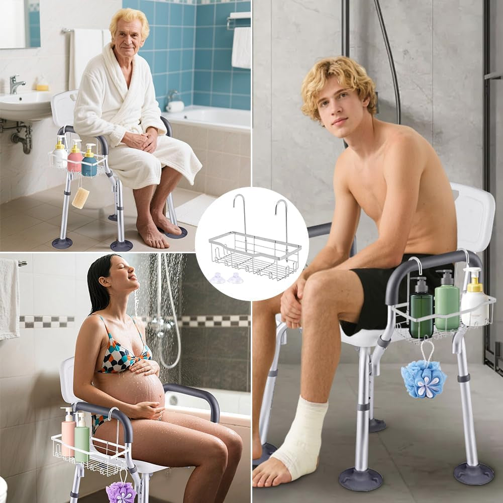 shower-caddy-hanging-for-elderly-stainless-steel-hanging-basket-with-hooks