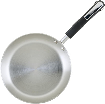 Stainless Steel Cookware Set, 10-Piece Pots and Pans Set | Brilliance Collection Stainless Steel Construction, Includes Pots, Pans and Lids for Everyday Cooking10