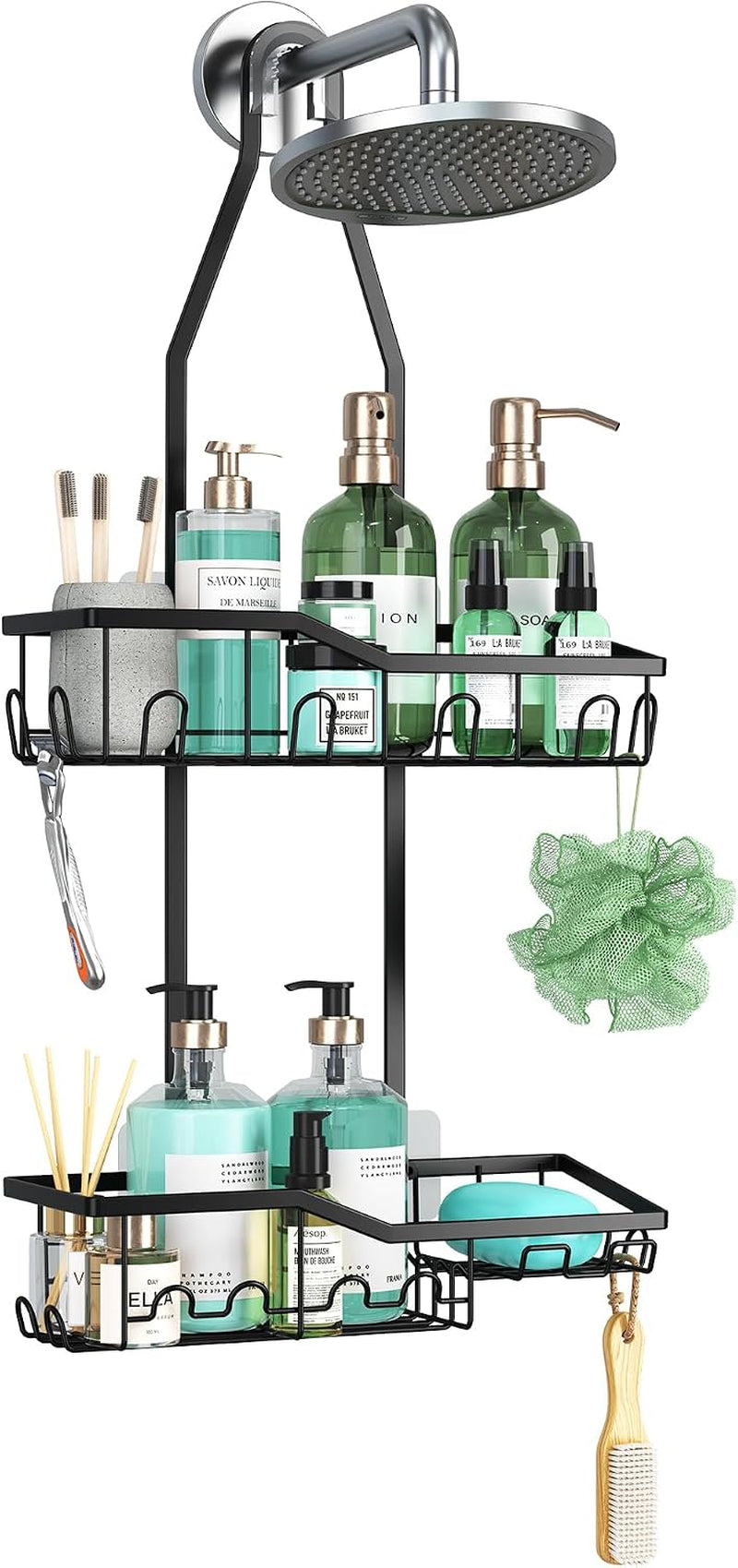 shower-caddy-hanging-rustproof-anti-swing-shower-organizer