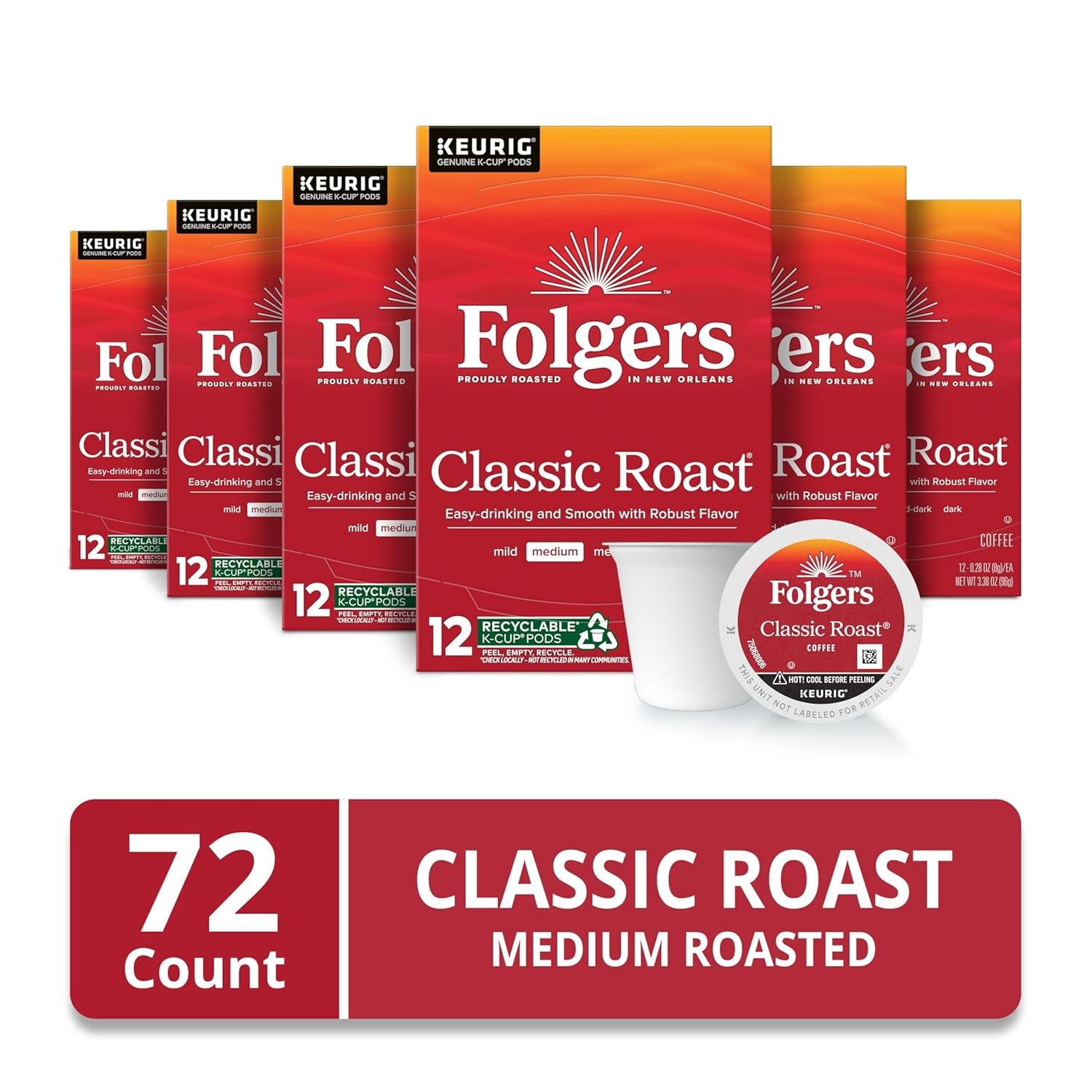 classic-roast-coffee-medium-roast-keurig-k-cup-pods-72-count-6-12-count-boxes-compatible-with-keurig-coffee-makers
