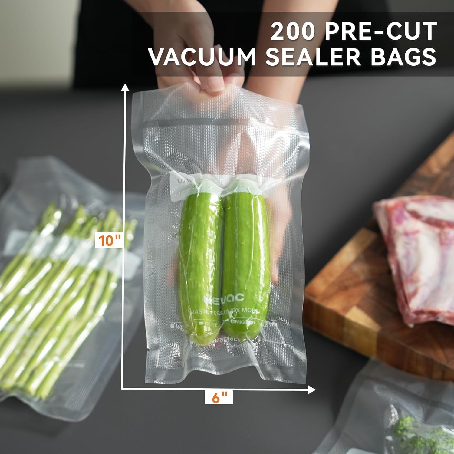 vacuum-sealer-bags-6x10-200-pint-bags-fits-food-saver-sealers