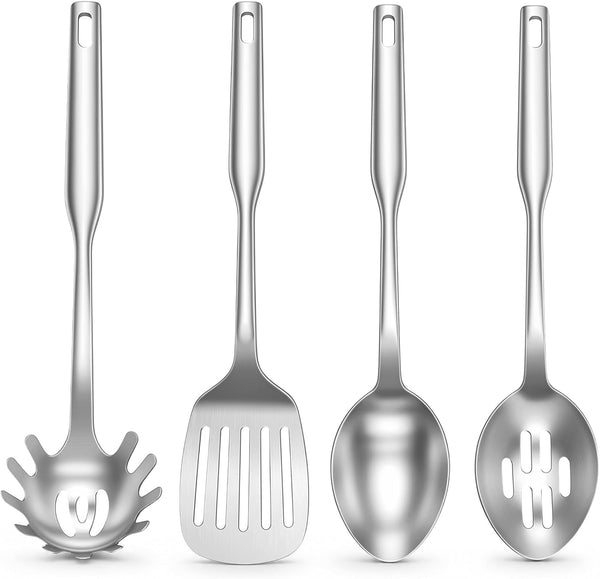 Cooking Utensils Set, 4-Piece Stainless Steel Kitchen Tools for Home1
