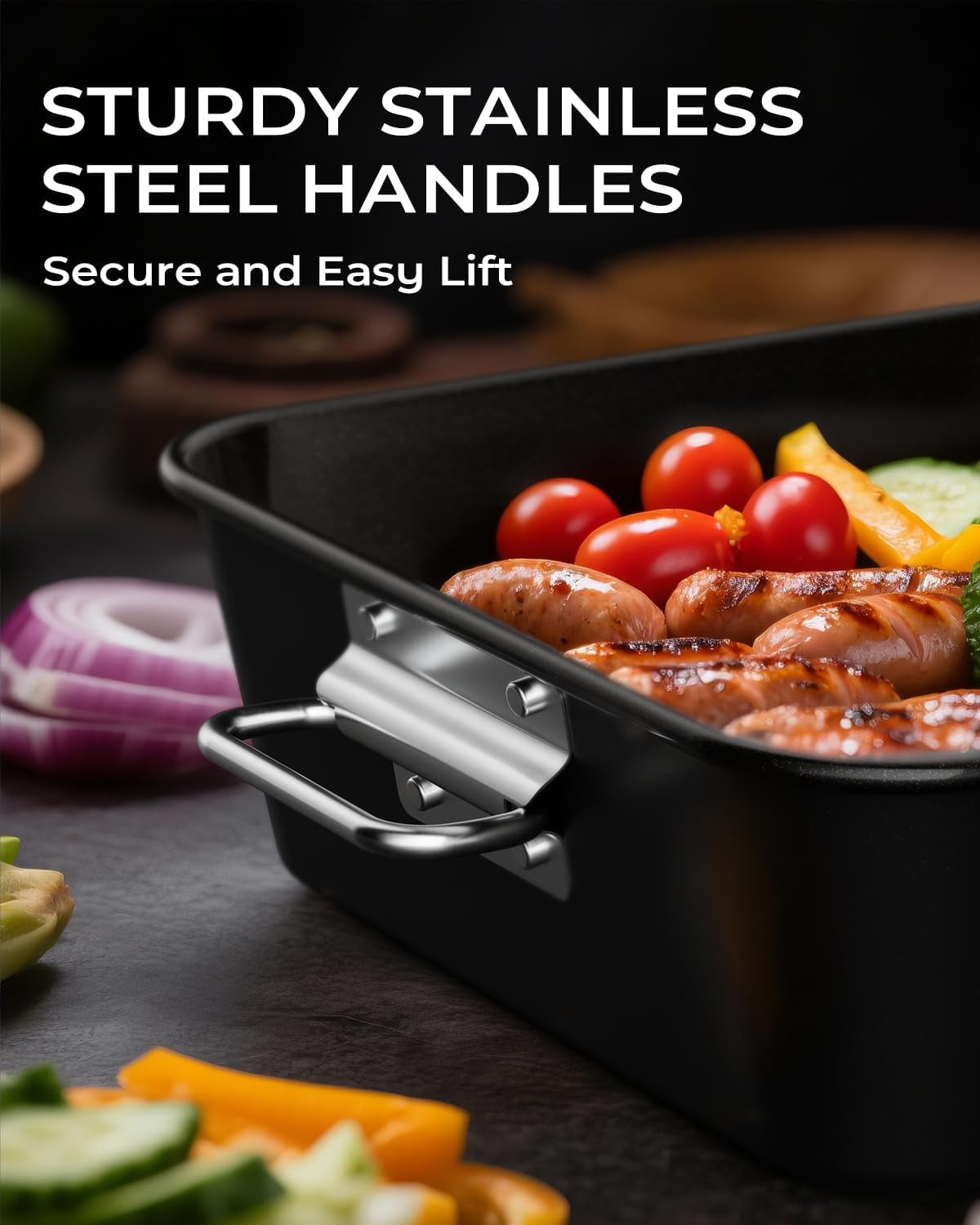 nonstick-turkey-roasting-pan-with-2-racks-up-to-12-lb-turkey-heavy-duty-carbon-steel-16-11-pfas-pfoa-free-dishwasher-safe-built-to-last-for-turkey-roasts-baking
