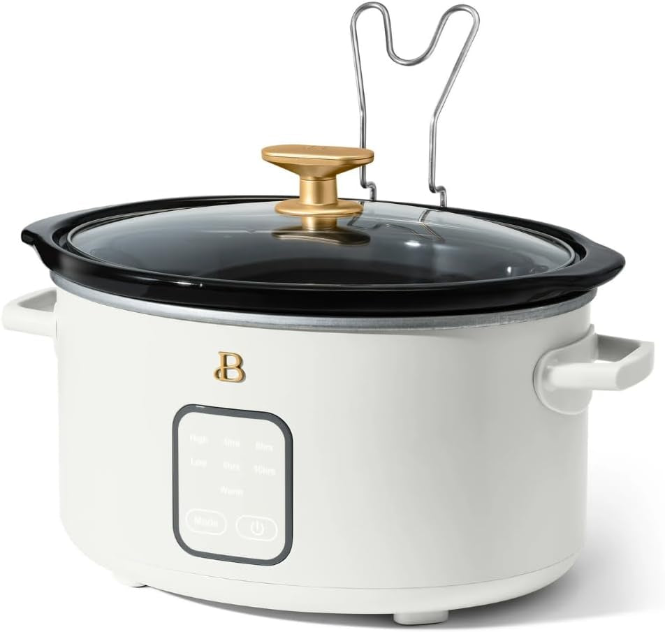 4-quart-slow-cooker-with-touch-activated-display-programmable-digital-controls-removable-non-stick-pot-keep-warm-function-white-icing