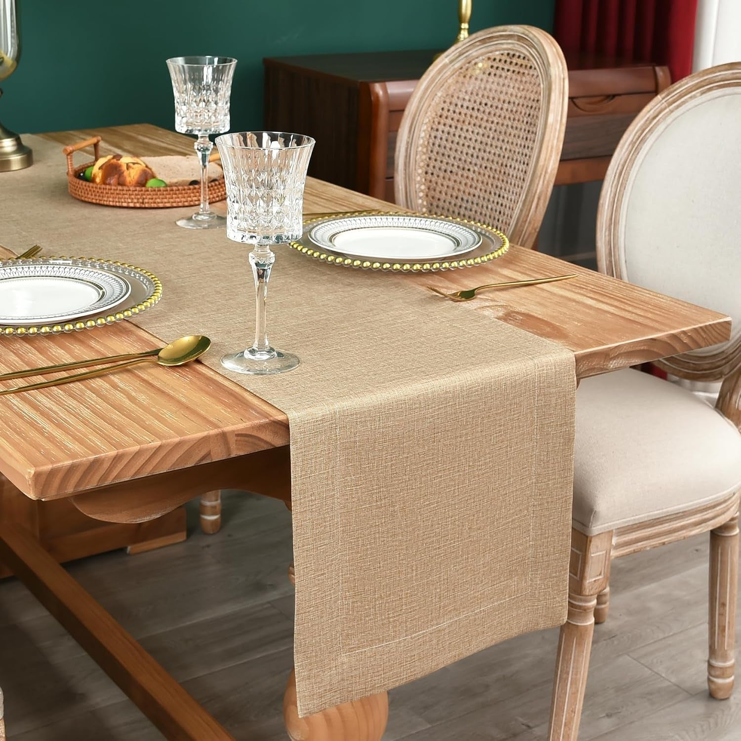farmhouse-rustic-faux-linen-solid-flaxen-table-runner-13x48inch