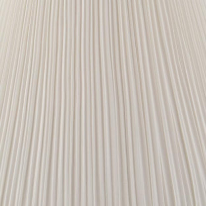 33055, Hardback Empire Transitional Spider Lamp Shade, Mushroom Pleated Pleated White, 7" Top X 13" Bottom X 10" Slant3