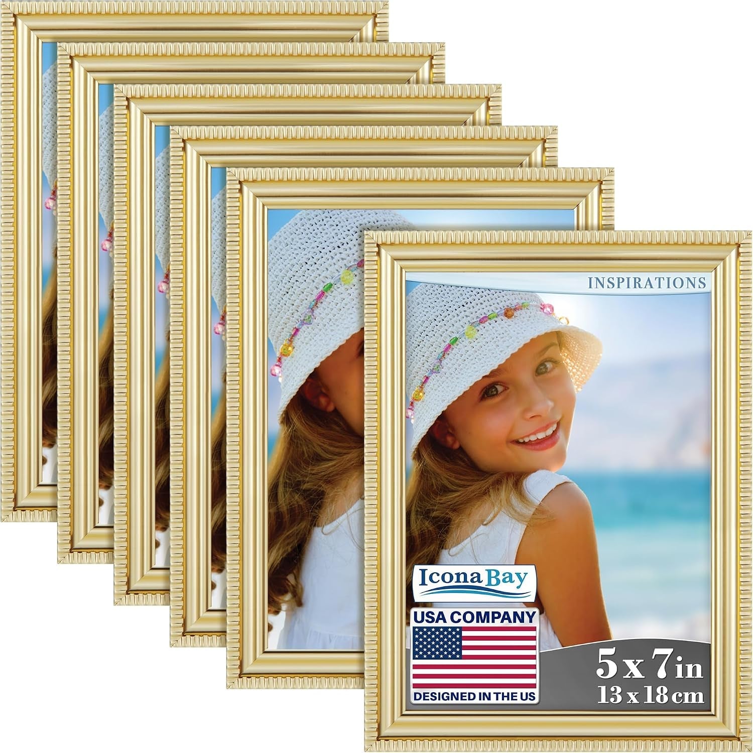 5x7-picture-frames-gold-6-pack-contemporary-inspirations