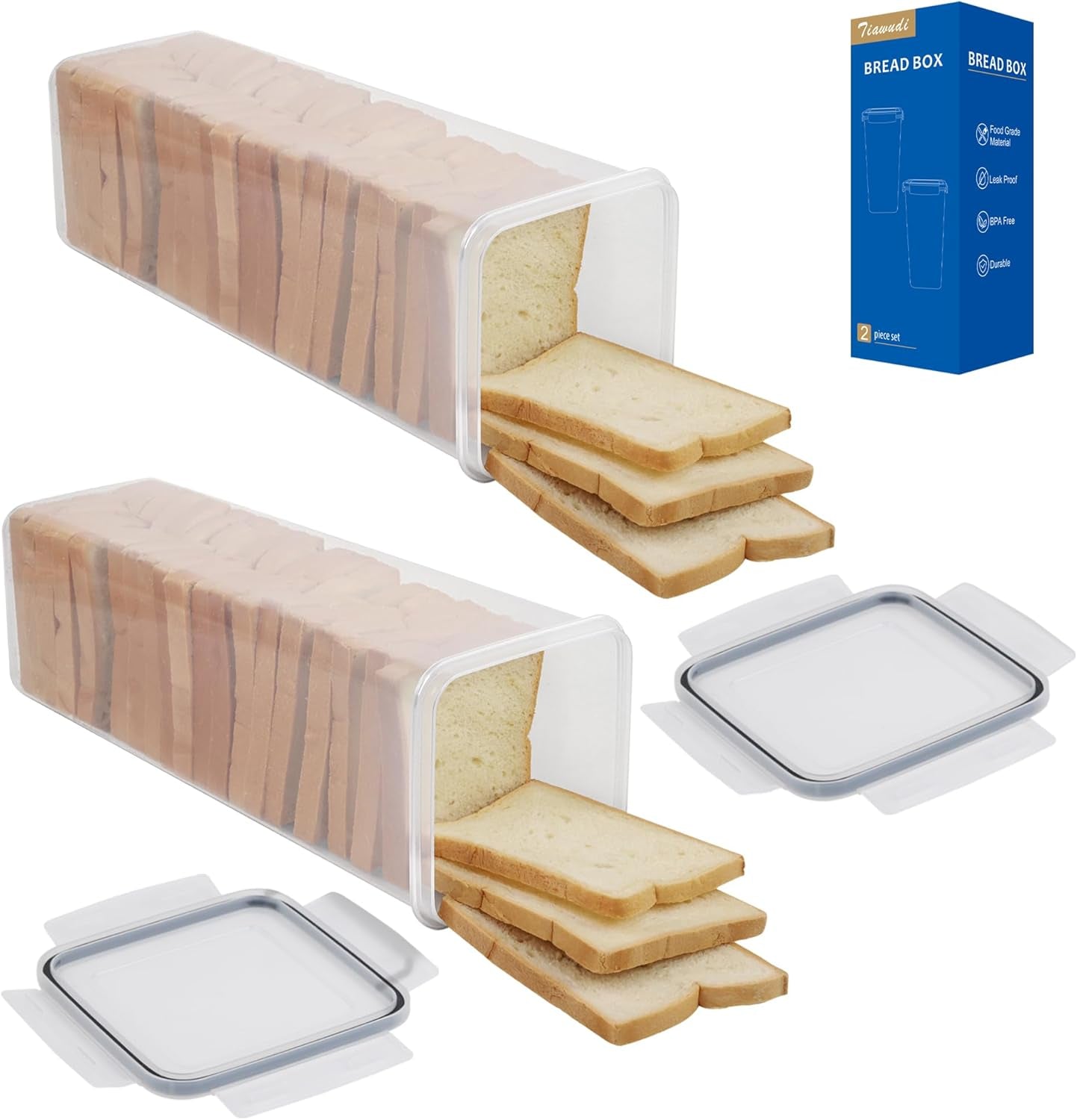 2-pack-bread-box-plastic-bread-container-bread-storage-for-kitchen-counter-bread-keeper-with-airtight-lid-tall-bread-saver-sandwich-bread-holder-5-6-qt-5-3l-each