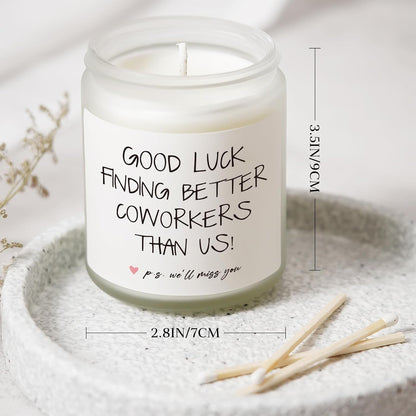 Coworker Leaving Gifts for Women, Lavender Scented Candle(7Oz)6