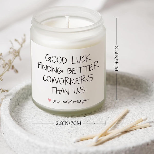 Coworker Leaving Gifts for Women, Lavender Scented Candle(7Oz)6