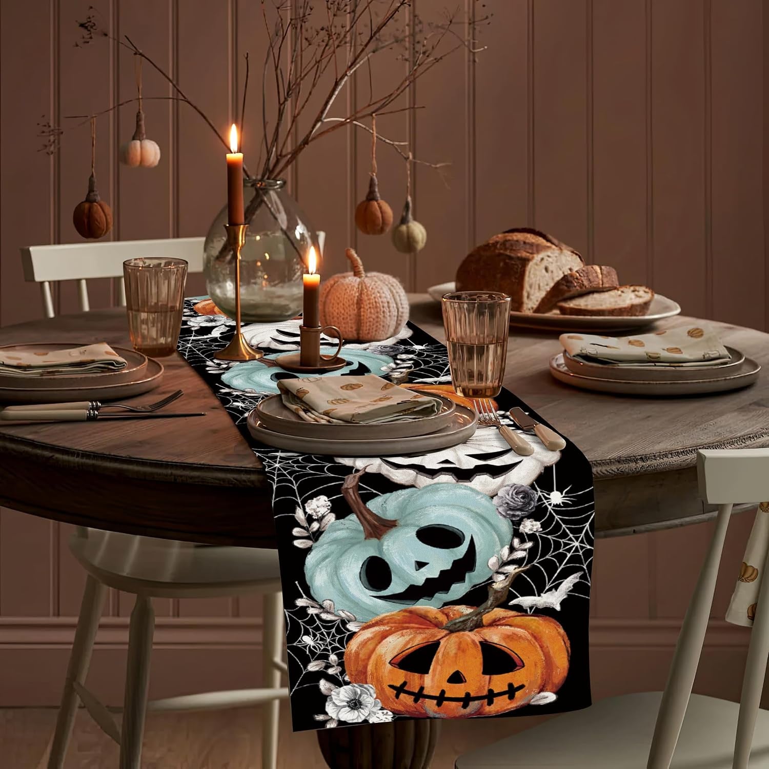spooky-pumpkin-halloween-table-runner-13x90-inch-long-spider-web-runner-for-table-kitchen-dinning-table-decor-for-home-farmhouse-party-fall-festival-decor