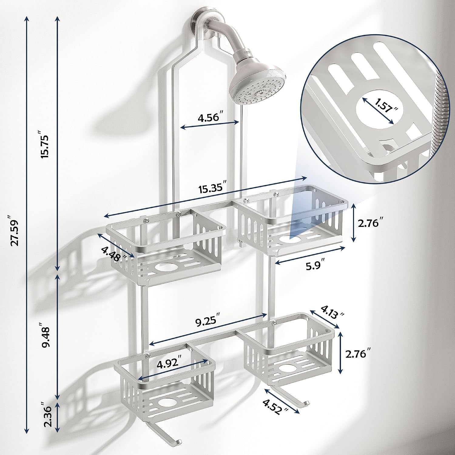 aluminum-shower-caddy-hanging-for-handheld-showerheads-never-rust-shower-organizer-with-hooks-holder-toothbrush-holder-over-showerhead-caddy-for-bathroom