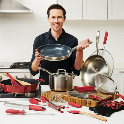 Flavcity 19 Piece Essential Cookware Set3