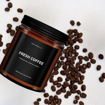 Coffee Candle - Espresso & Roast Coffee - Home Gifts - Scented Candles for Men (7Oz.)3