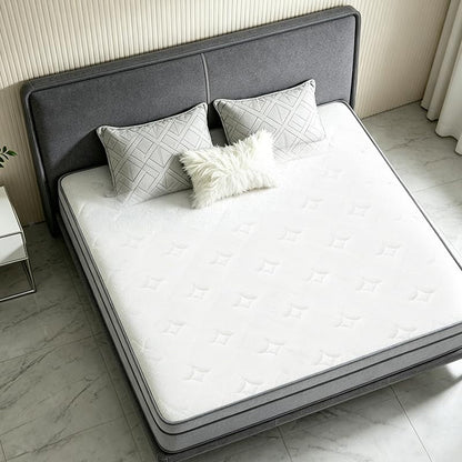 10 Inch Queen Size Mattress in a Box, Pocket Spring Queen Bed Mattress Soft Comfort, 60X80 Inch Queen Mattress1