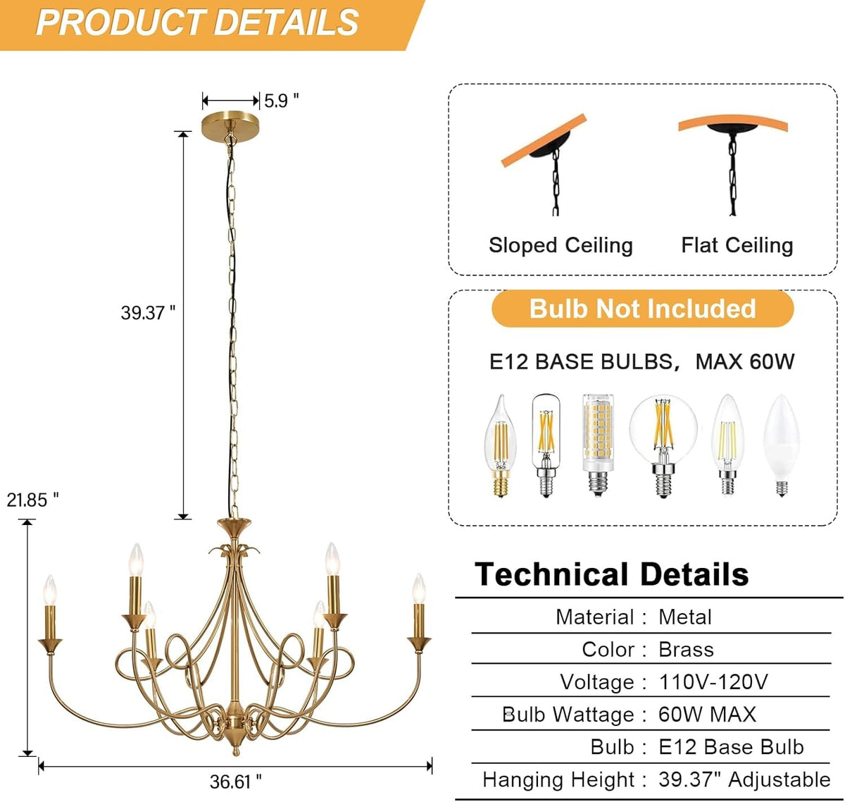 6-light-modern-chandelier-36-6-brass-candle-chandeliers-metal-gold-pendant-light-fixture-for-dining-room-living-room-kitchen-island-foyer-entryway-e12-base