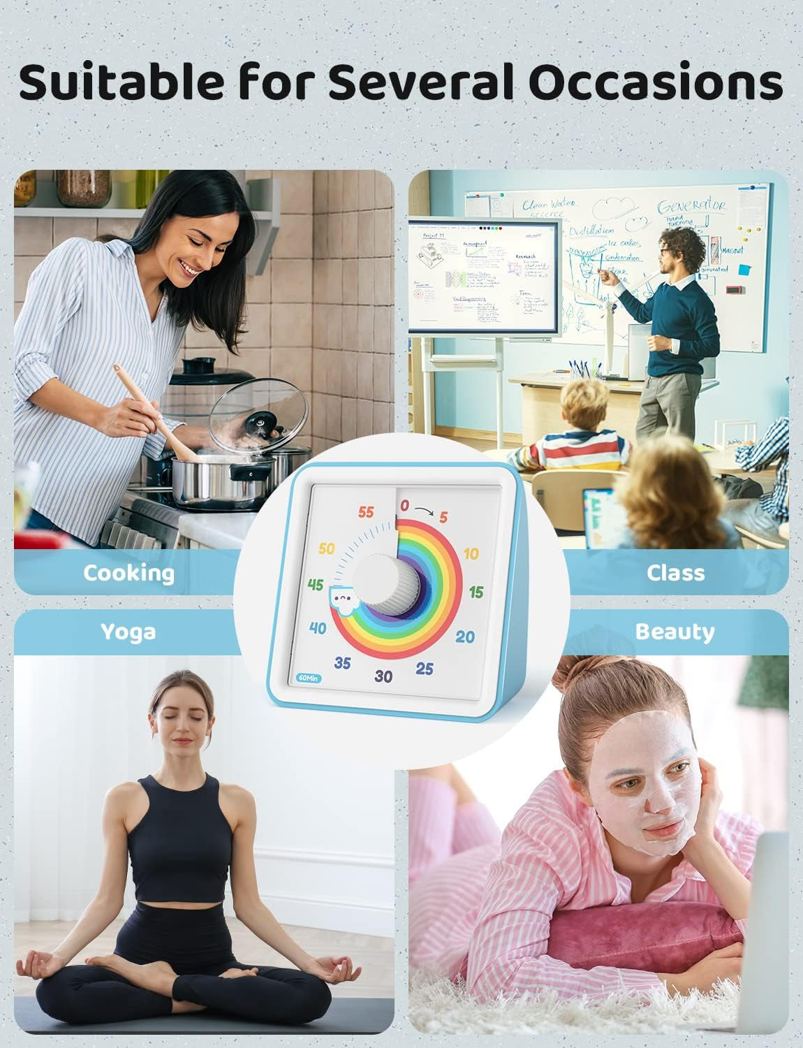 visual-timer-for-kids-60-minute-rainbow-countdown-timer-blue-non-ticking-3-volume-levels-with-mute-function-timer-for-kitchen-cooking-classroom-adhd-2-aaa-batteries-included