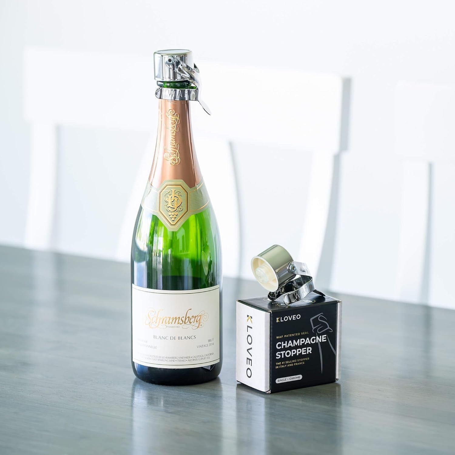 champagne-stoppers-waf-patented-seal-made-in-italy-fits-750ml-bottles-no-pressure-pump-needed-keeps-bubbles-fresh-3-5-days-bpa-free-easy-lock-stainless-steel-clip