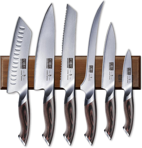 Fillet Knife 9 Inch, Professional Japanese Fish Knives for Meat Poultry Cutting & Knife Set with Magnetic Knife Holder, Ultra Sharp Professional Chef Knives Sets1