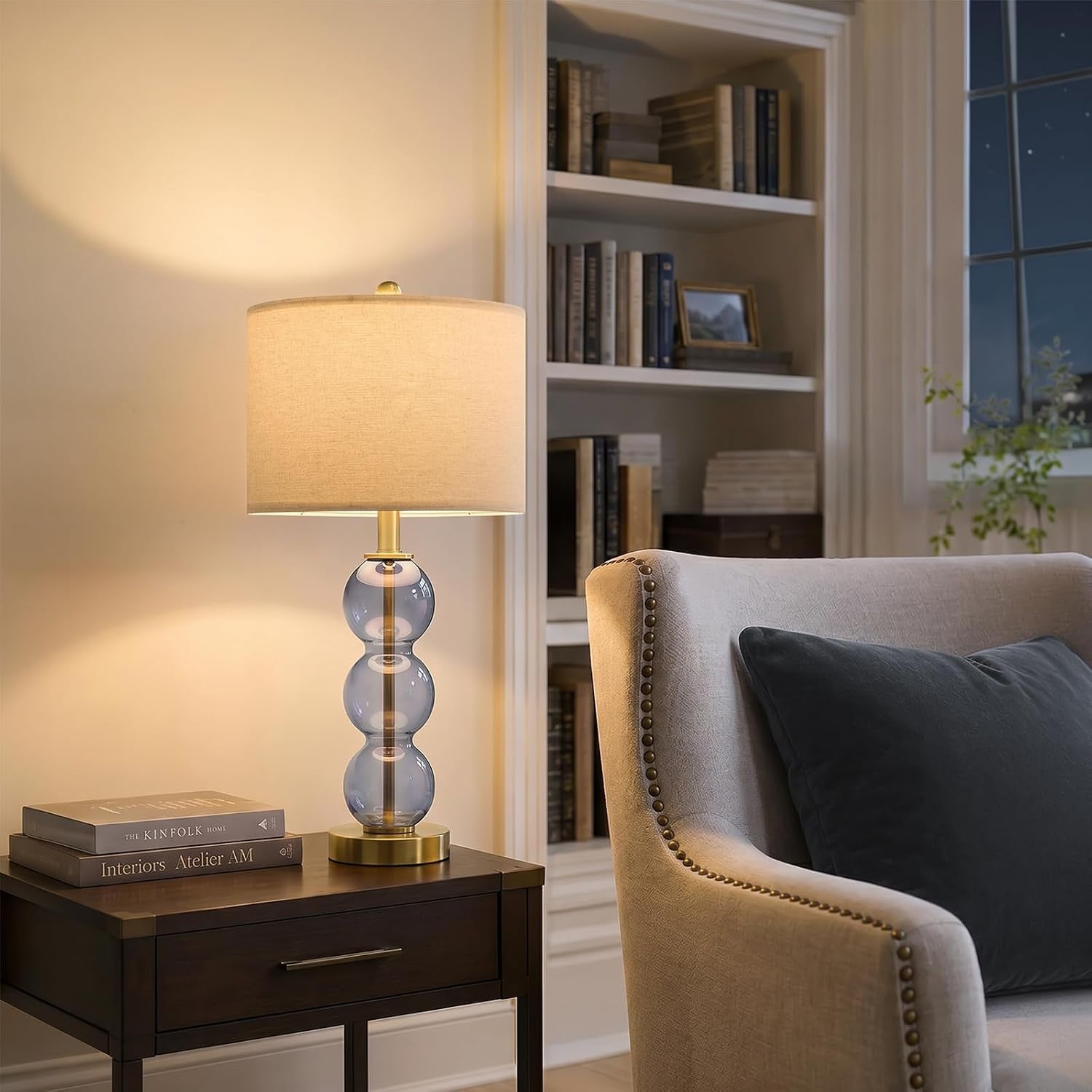 25-blue-table-lamps-for-living-room-glass-modern-table-lamp-set-of-2-usb-charging-ports-linen-shade-bedside-lamps-for-bedroom-nightstand-side-table
