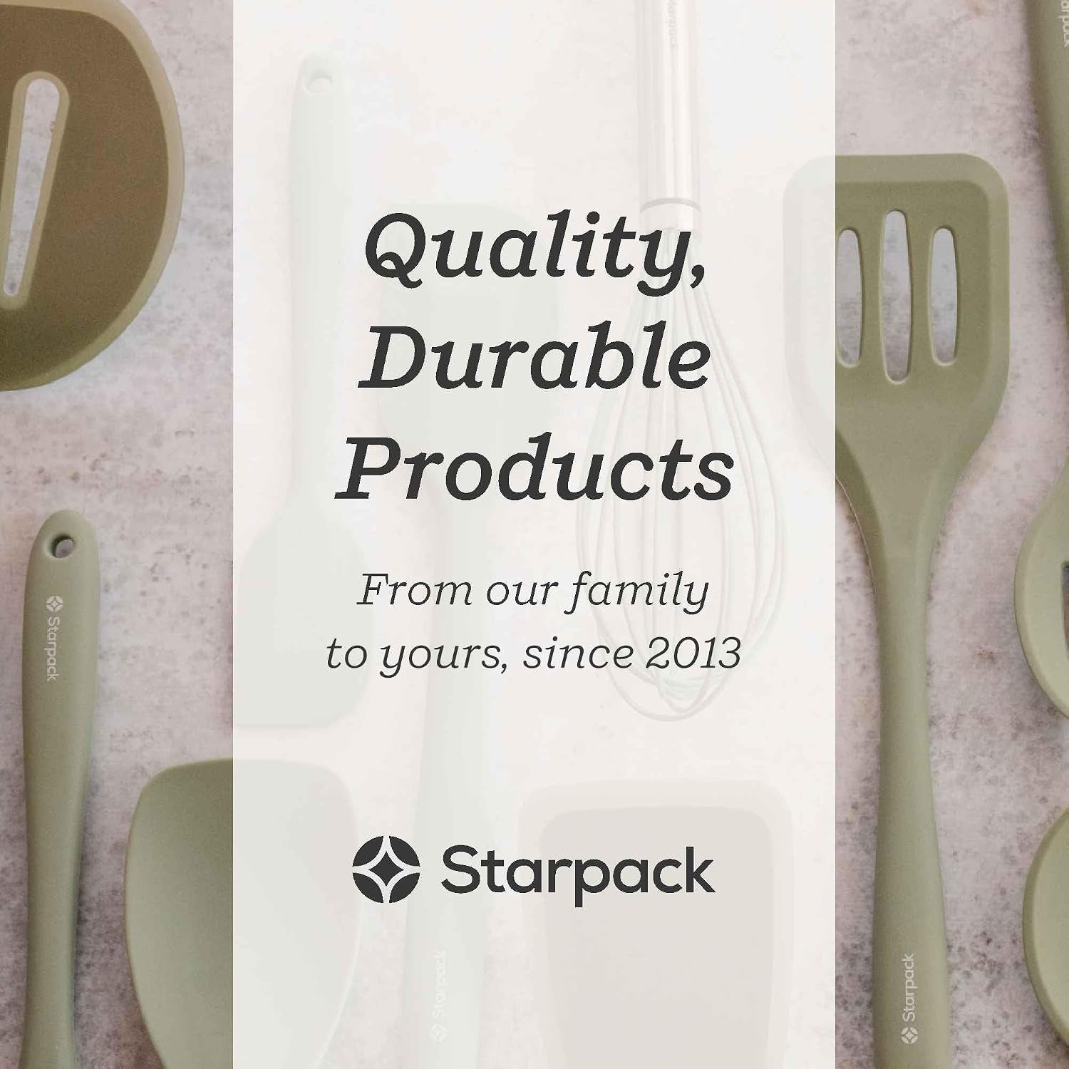 starpack-head-turner-premium-silicone-turner-spatula-11-4-slotted-spatula-up-to-600-f-high-heat-resistant-silicone-slotted-spatulas-for-cooking-lfgb-grade-non-stick-rubber-turner-spatula