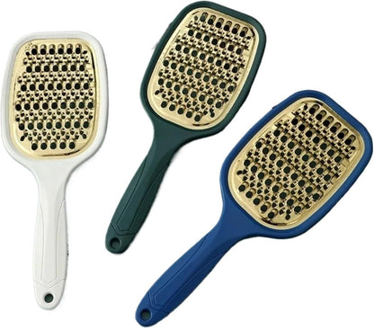 3Pcs Multifunctional Double-Sided Vegetable Cutter Set - Steel Blade Potato Peeler, Carrot & Cheese Slicer, Grater Kitchen Accessories(Mix)1