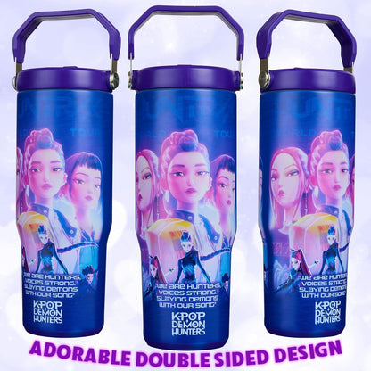30Oz Tumbler with Straw and Handle for Girls, Teens, Insulated Stainless Steel Travel Mug, Gifts for Girls5