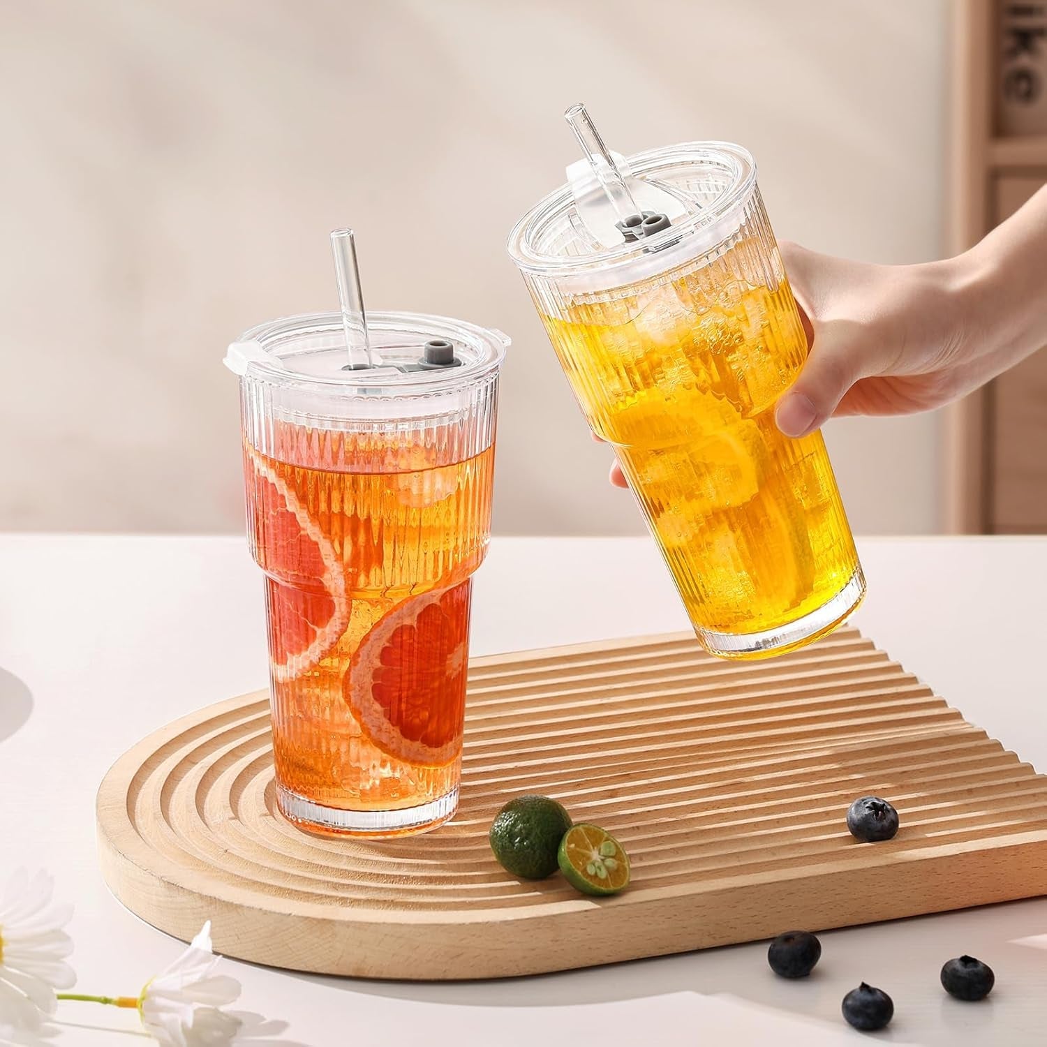 20oz-iced-coffee-cups-with-lids-ribbed-glass-cups-with-lids-and-straws-thick-reusable-glass-leak-resistant-lids-fits-most-car-cup-holders-for-iced-coffee-tea-smoothies-and-cold-drinks
