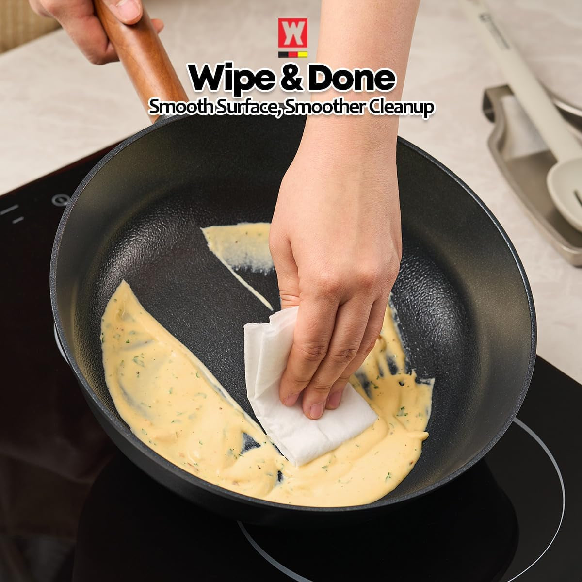 aluminum-body-flat-bottom-wok-restaurant-business-grade-fry-pan-titanium-coated-non-stick-surface-wooden-handle-made-in-korea-deep-large-skillet-black17-91l-x-11-22w-x-3-15h