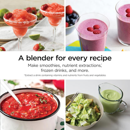 Ninja BL660 Professional Compact Smoothie & Food Processing Blender, 1100-Watts, 3 Functions -For Frozen Drinks, Smoothies, Sauces, & More, 72-Oz.* Pitcher, (2) 16-Oz. To-Go Cups & Spout Lids, Gray5