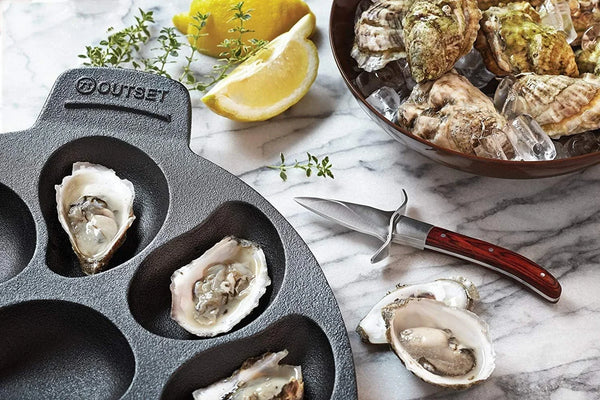Cast Iron Oyster Grill Pan, 12 Cavities, Black Oyster BBQ and Serving Pan | Grill & Serve Oysters in One Pan | 12 Capacity Oyster Tray & Plate | Oven, Grill & Stovetop Safe | Durable Cast Iron Platter6