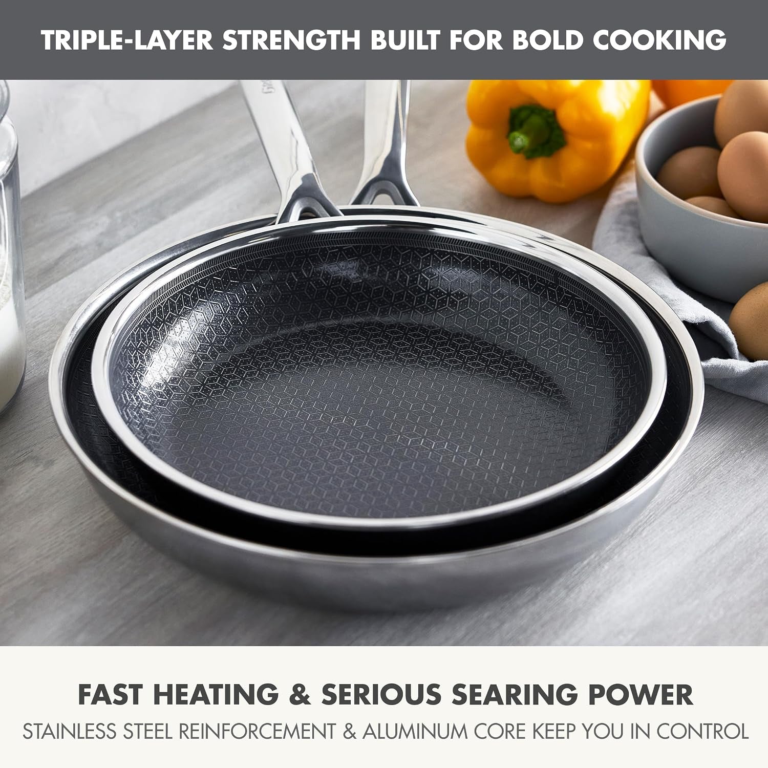 spectra-10-12-frying-pan-skillet-hybrid-tri-ply-stainless-steel-pfas-free-ceramic-nonstick-textured-cooking-surface-induction-cookware-diswasher-safe-oven-broiler-temp-to-850-f