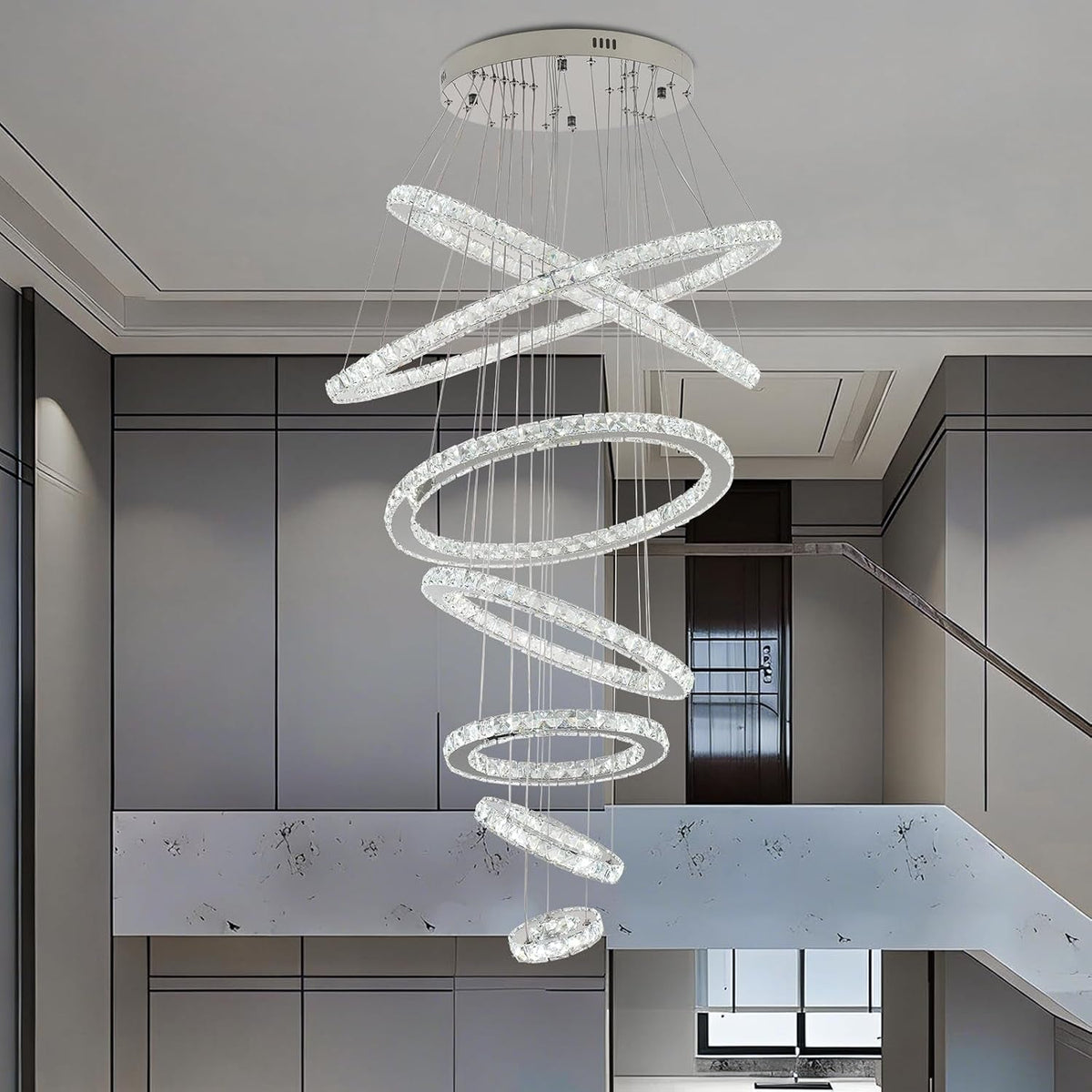 7-ring-crystal-led-chandelier-6000k-for-high-ceilings