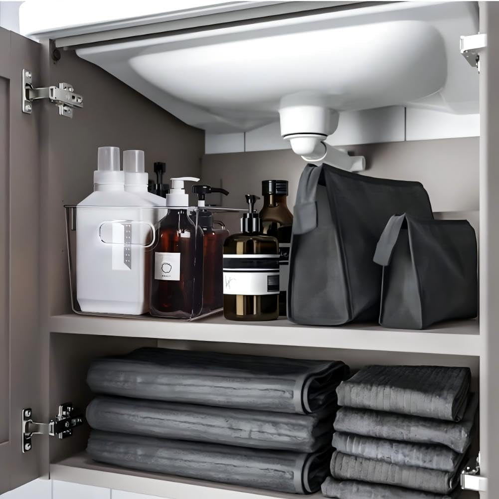 set-of-8-clear-plastic-storage-bins-4-large-and-4-small-stackable-storage-containers-for-pantry-organization-and-kitchen-storage-bins-home-edit-and-cabinet-organizers