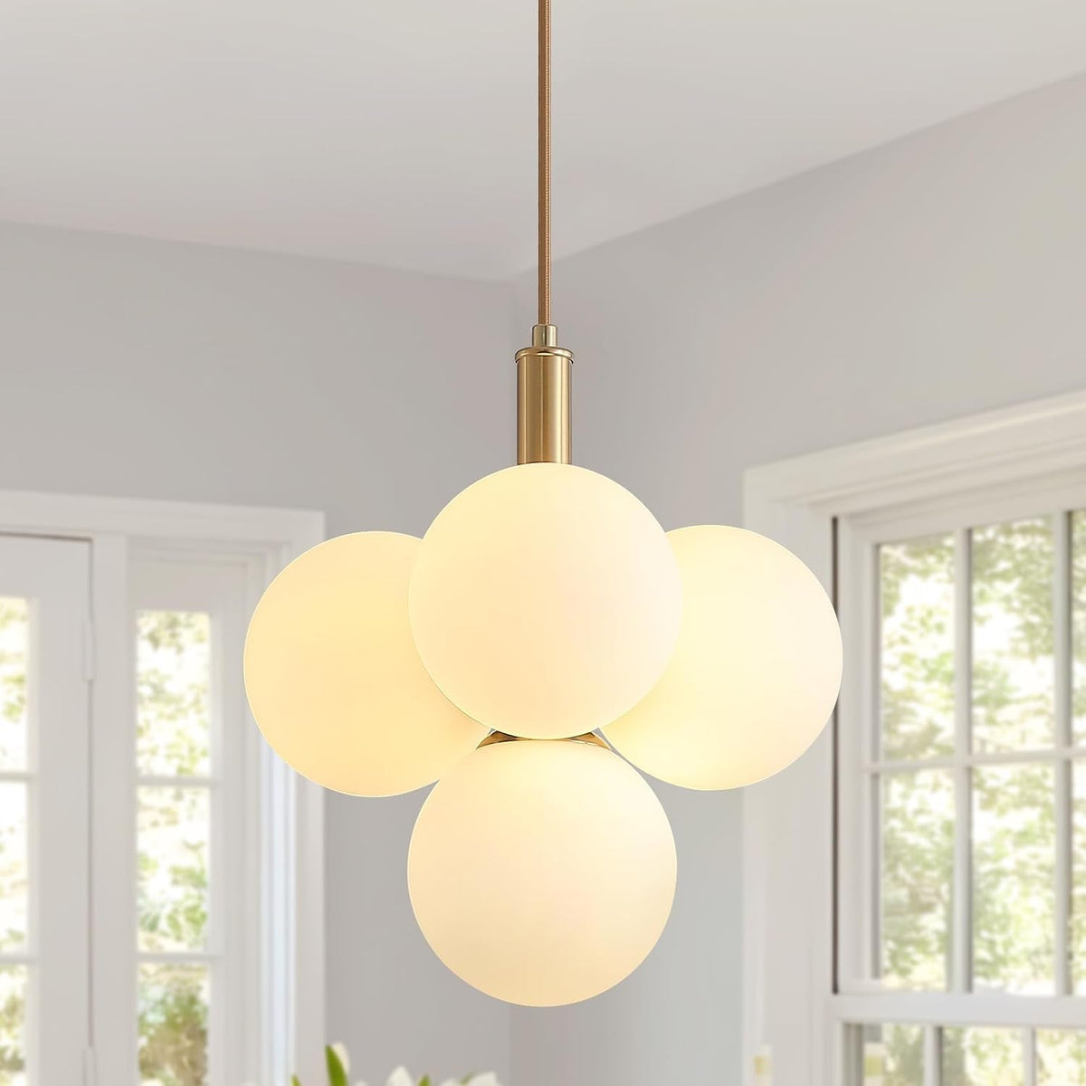 glass-globe-chandeliers-4-light-gold-dining-room-light-fixture-11in-milk-glass-pendant-lights-kitchen-island-modern-chandeliers-for-dining-room-kitchen-living-room-bedroom-hallway-entryway-foyer