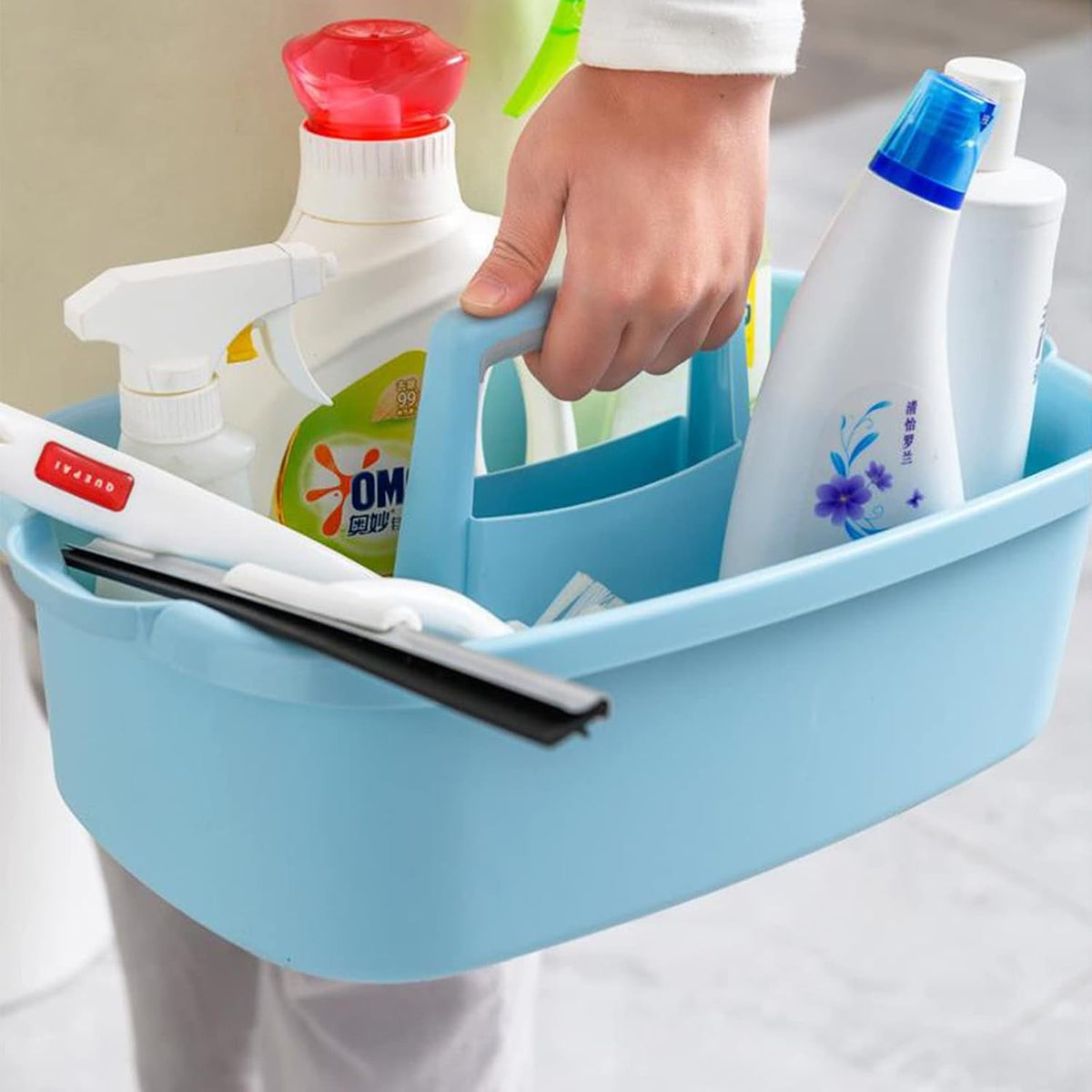 large-cleaning-supplies-caddy-portable-shower-caddy-basket-blue